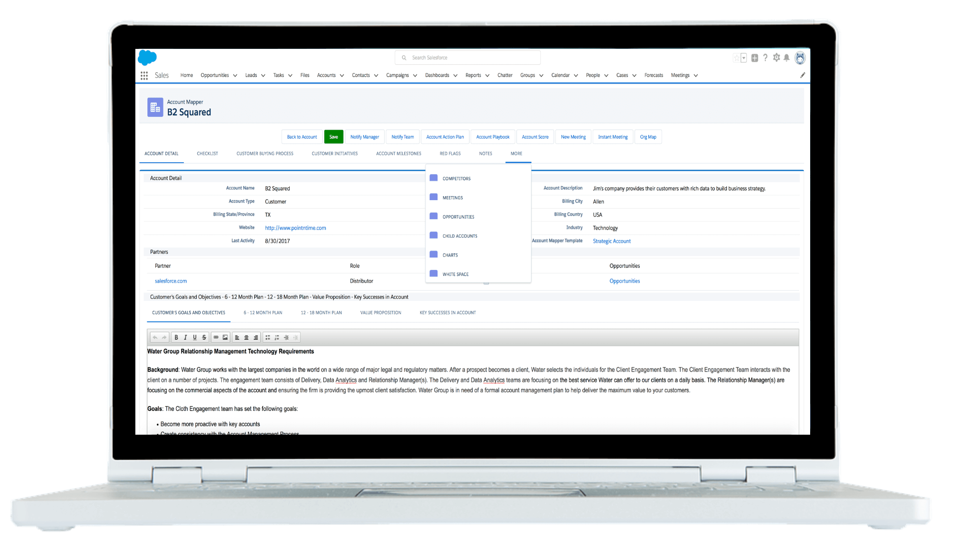 Account Mapper Home Page